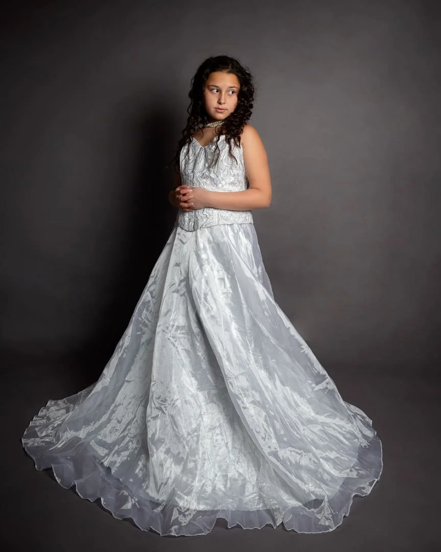 Mummy's Wedding Dress Portrait Photo Shoot West Sussex