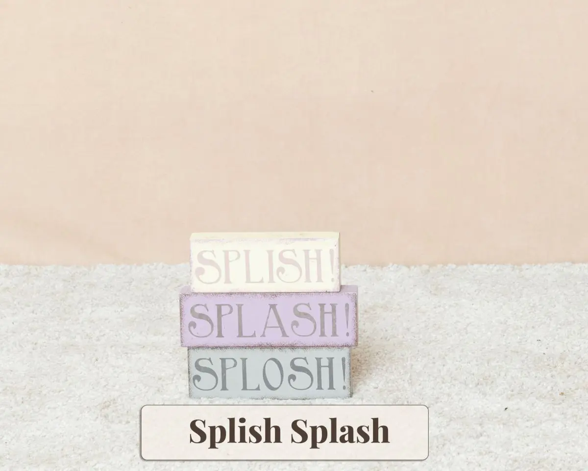 Tub Splash Accessory Set - Splish Splash