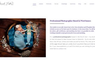 Sarah Fisher Photography Website West Sussex