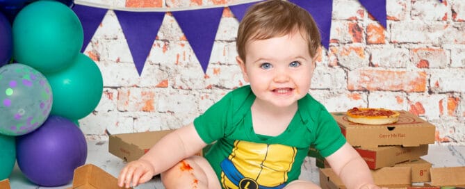 Cake Smash Photography East Grinstead West Sussex