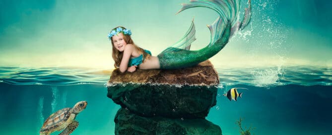 Mermaid Photo Shoot West Sussex