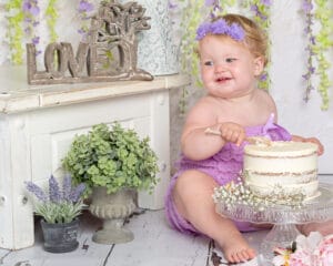 Cake Smash Photography East Grinstead West Sussex