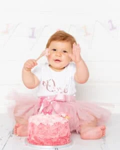 Cake Smash Photography East Grinstead West Sussex