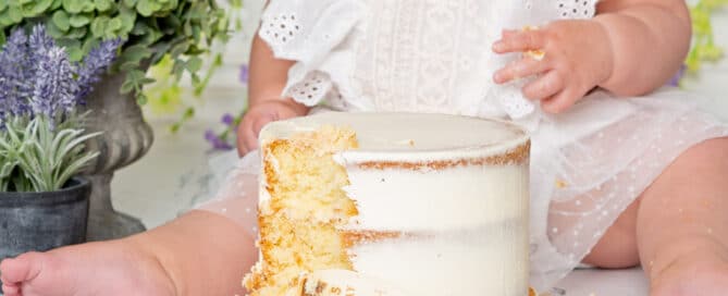 Cake Smash Photography East Grinstead West Sussex