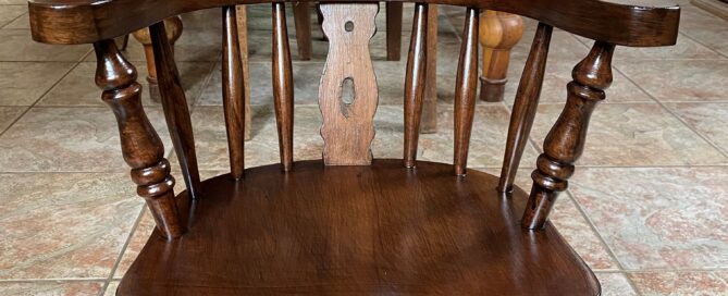 Wooden Chair Studio Prop