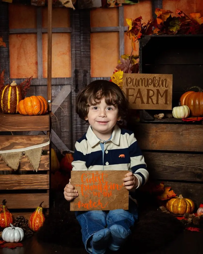 Pumpkin Patch Mini Photo Shoot Event West Sussex