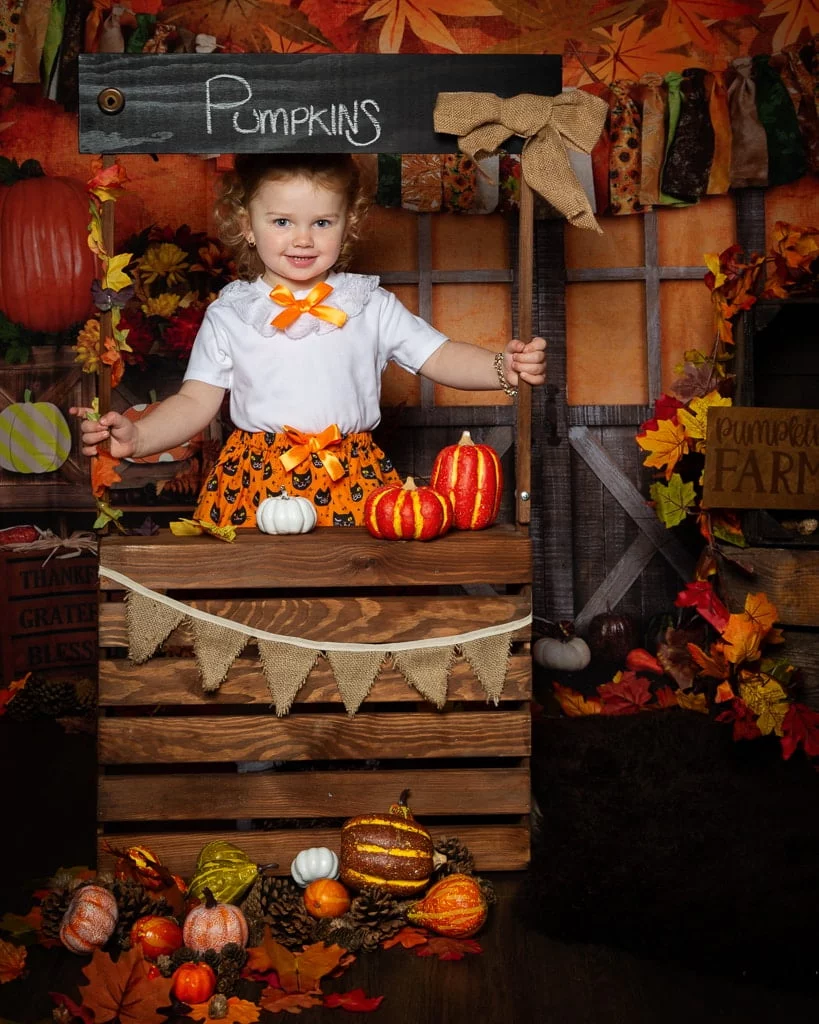 Pumpkin Patch Mini Photo Shoot Event West Sussex