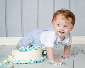 Cake Smash Photography in West Sussex