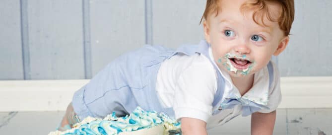 Cake Smash Photography East Grinstead West Sussex