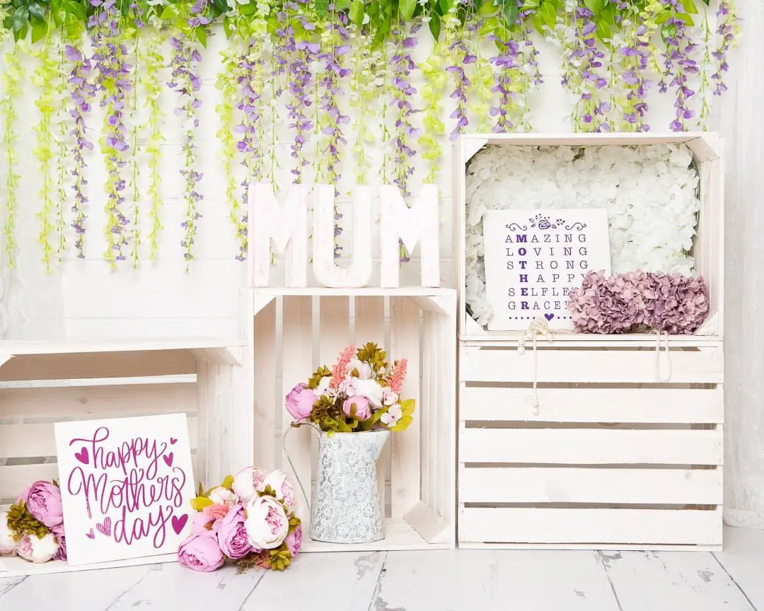My mother's day themed photo shoot set in 2022