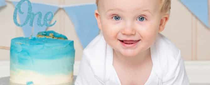 Cake Smash Photography East Grinstead West Sussex