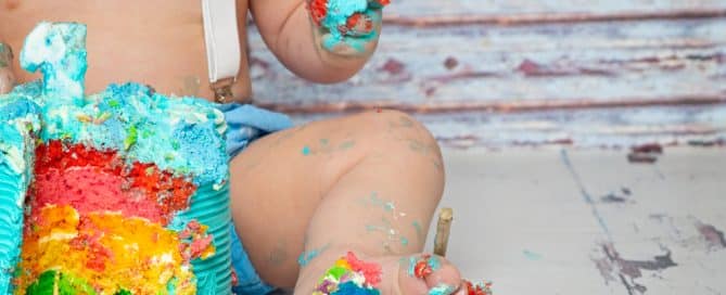 Cake Smash Photography East Grinstead West Sussex