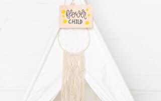 sunflower teepee studio prop set