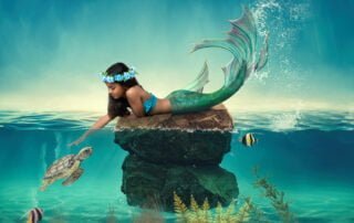 Mermaid Photo Shoot West Sussex