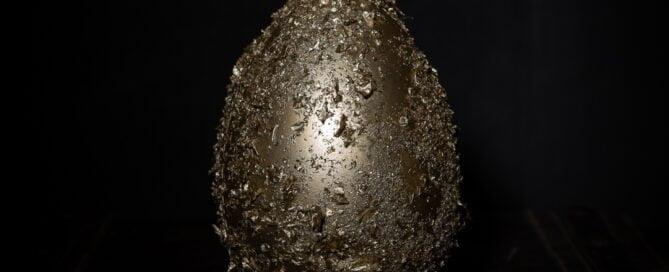 a dragon egg detail from my wizards laboratory themed halloween photo shoot set