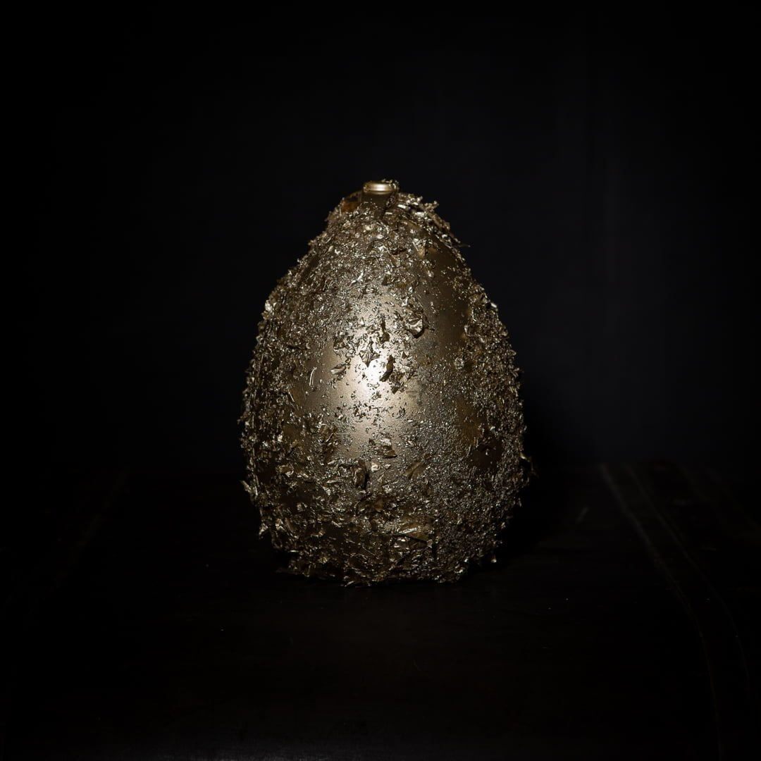 a dragon egg detail from my wizards laboratory themed halloween photo shoot set