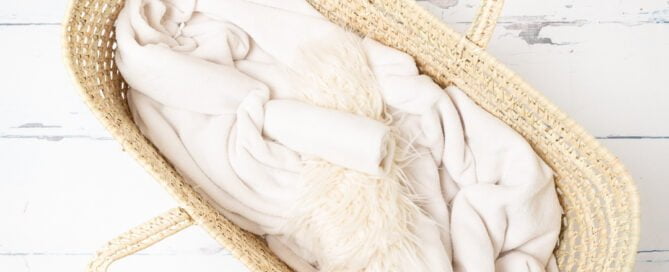 White Moses Basket Studio Set Up