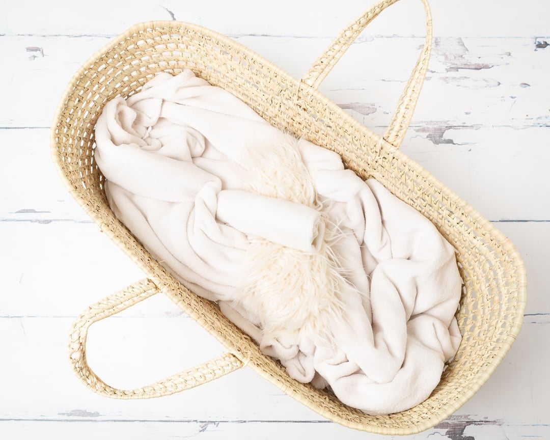 White Moses Basket Studio Set Up