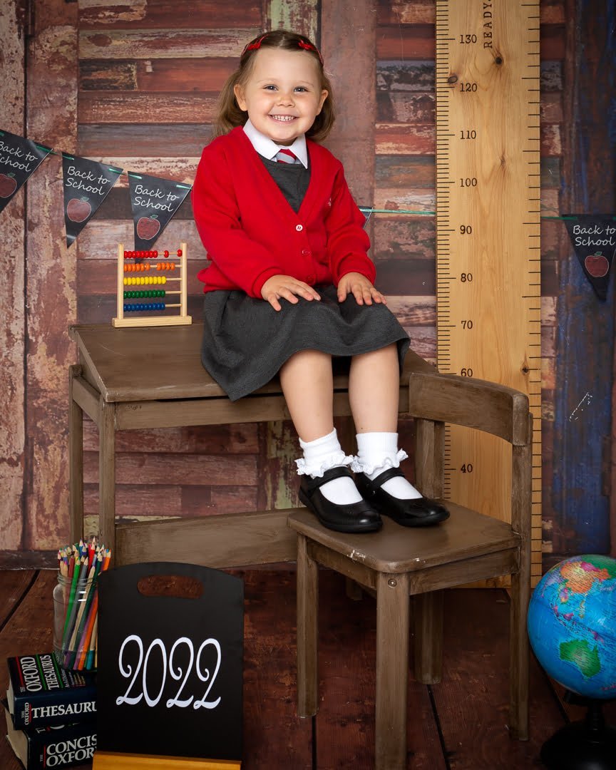Starting School Photo Shoot Event West Sussex Crawley Down
