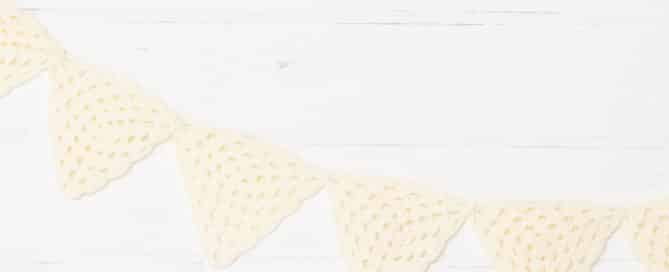 Crochet Bunting Studio Accessories