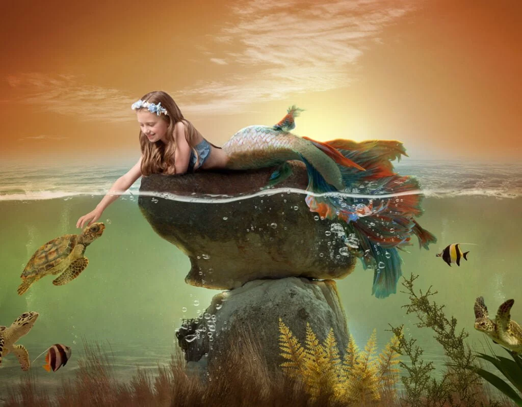 Mermaid Photo Shoot West Sussex