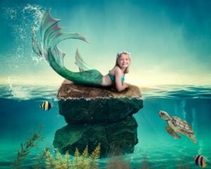 Mermaid Photo Shoot West Sussex