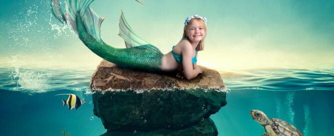 Mermaid Photo Shoot West Sussex