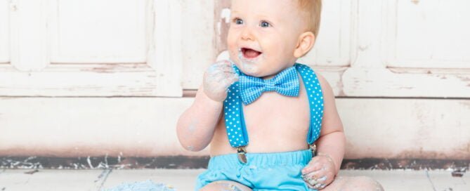 Cake Smash Photo Shoots in East Grinstead West Sussex