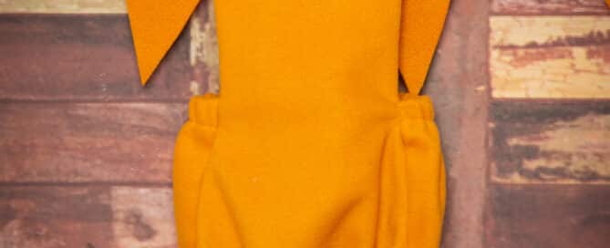 mustard yellow romper studio accessories