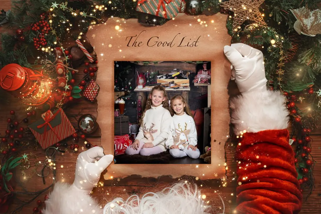 Digital Christmas 2023 Backdrop Festive Season Sarah Fisher Photography