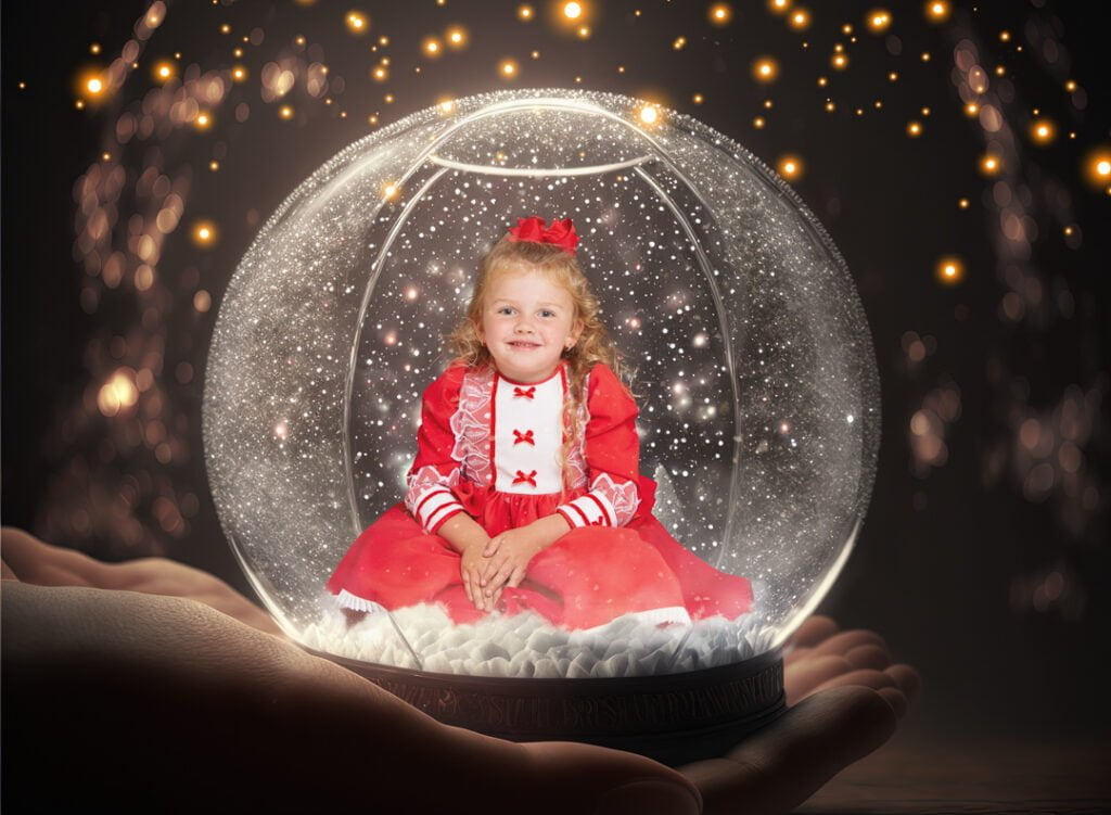Digital Christmas 2023 Backdrop Festive Season Sarah Fisher Photography