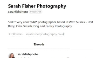 SarahFishPhoto on Threads