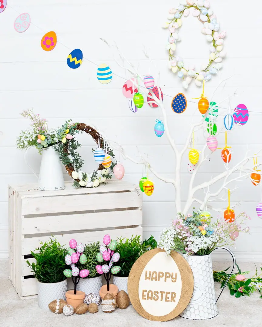 An easter set in my photo studio in East Grinstead