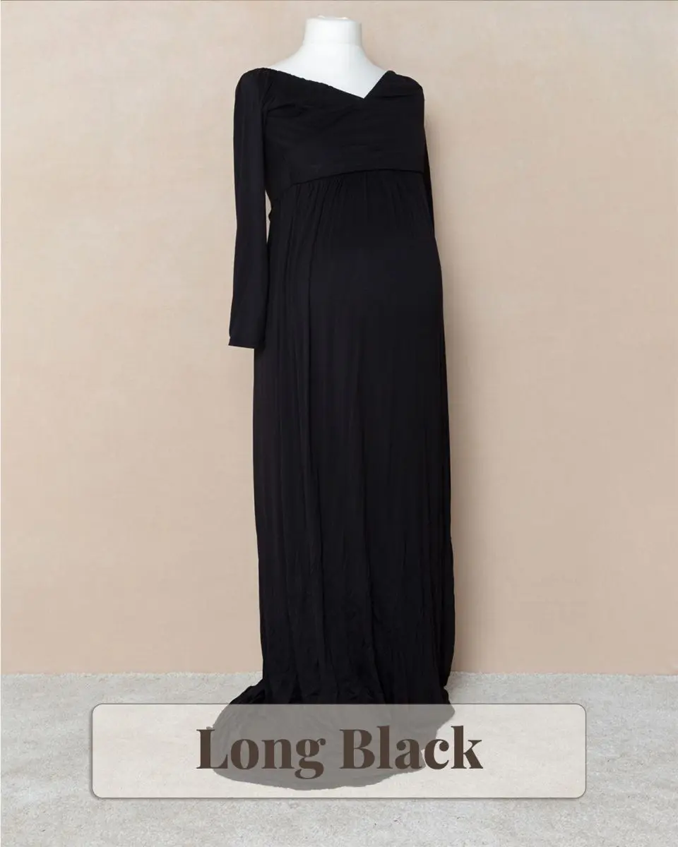Studio Maternity Dresses - Long Black