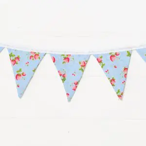 Strawberry Bunting Studio Accessories