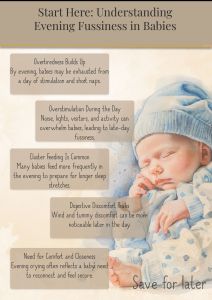 guide to why babies cry in the evening