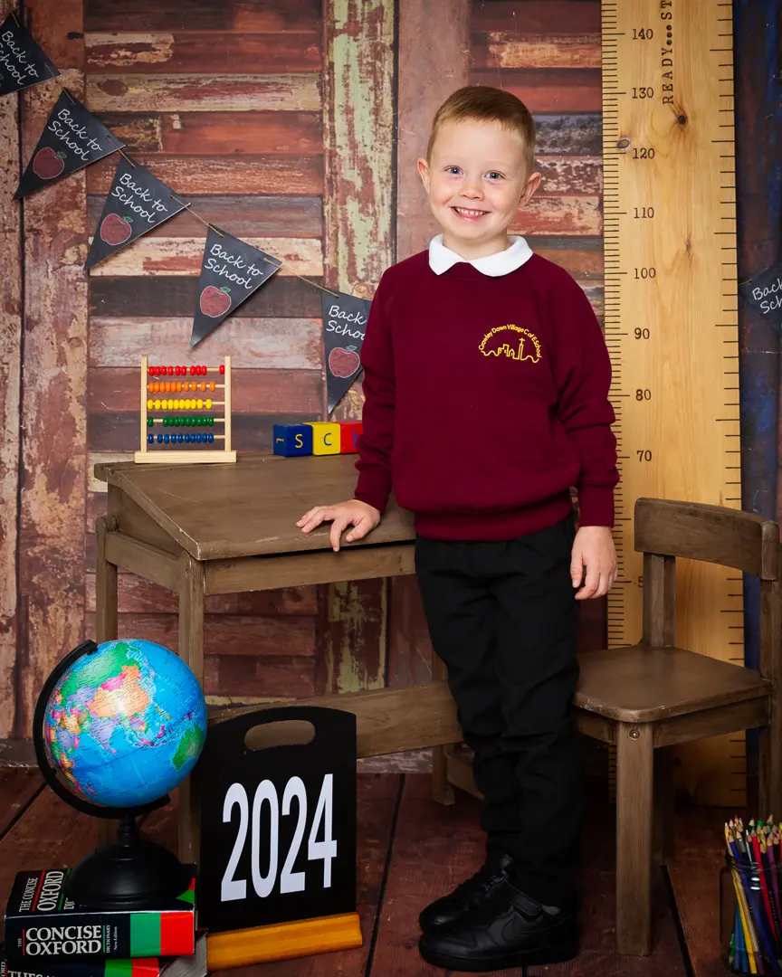 Starting School Photo Shoot Event West Sussex Crawley Down