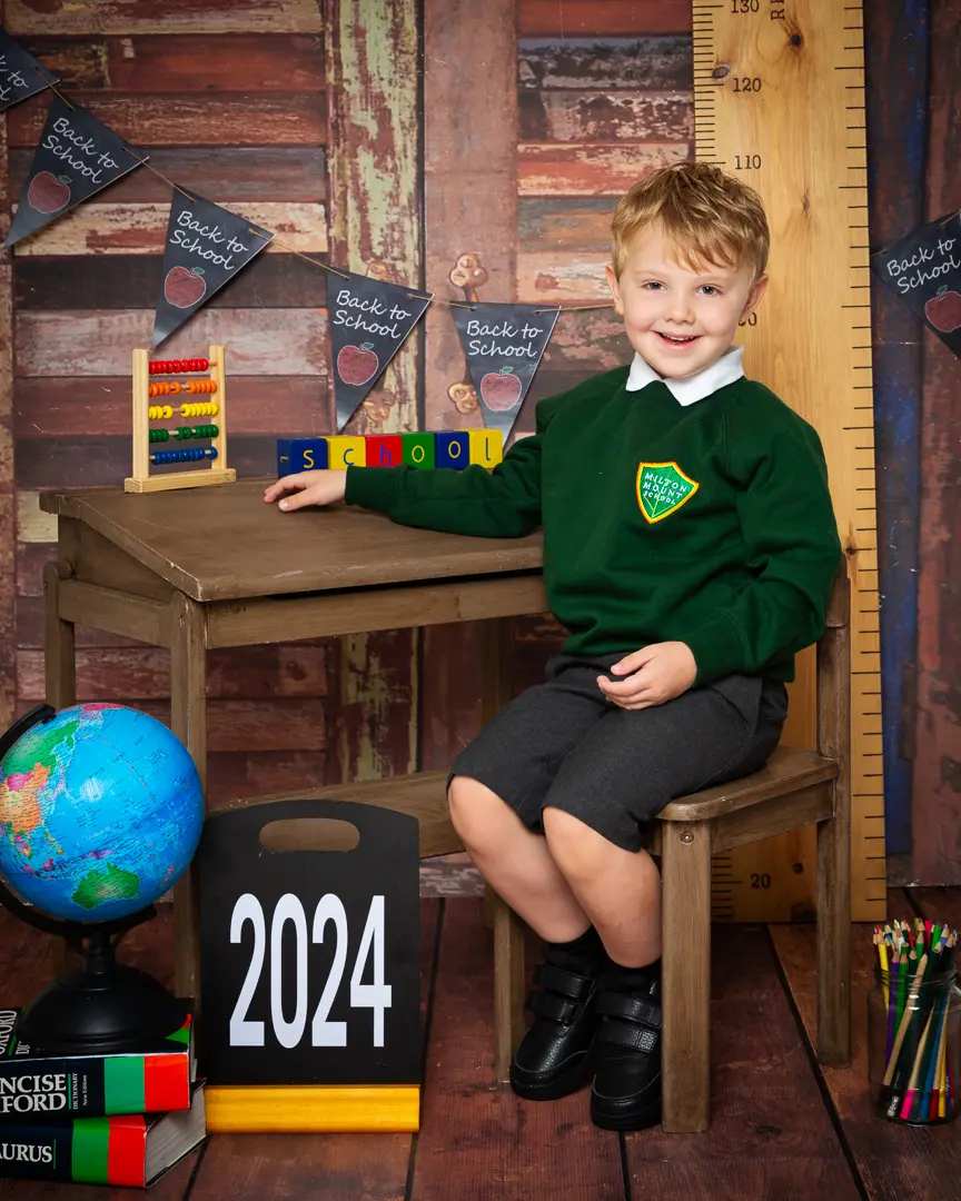 Starting School Photo Shoot Event West Sussex Crawley Down