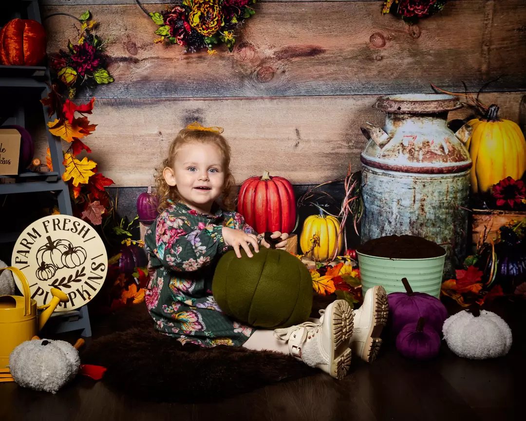 Pumpkin Patch Mini Photo Shoot Event West Sussex