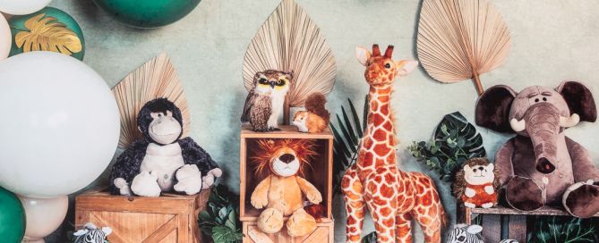Jungle Themed Studio Backdrop