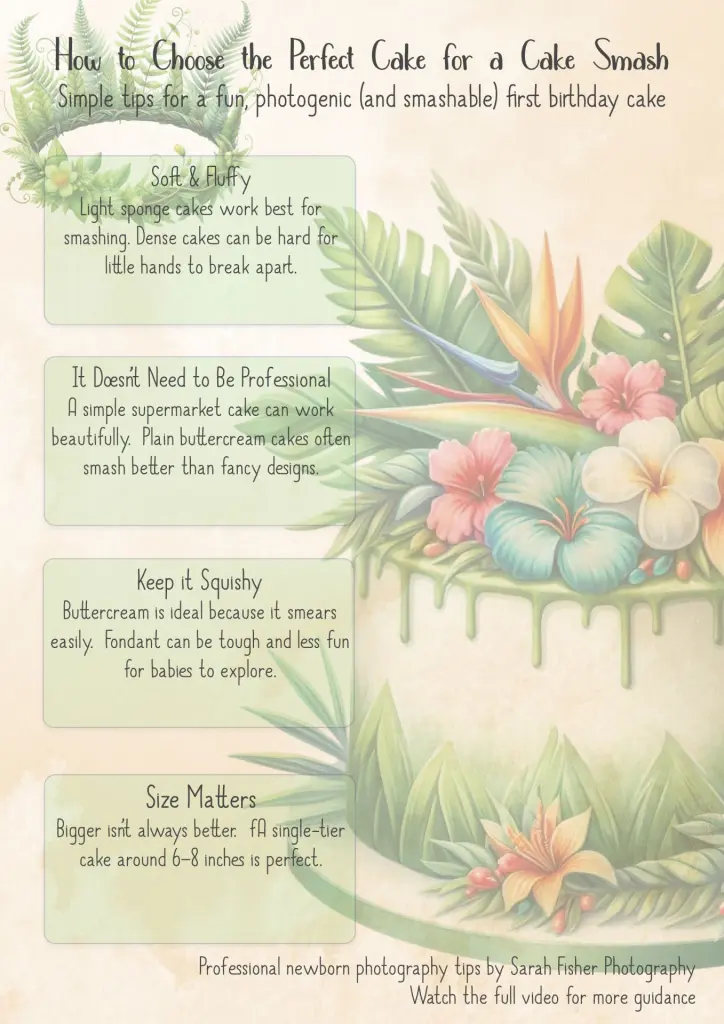 guide to choosing the perfect cake smash cake