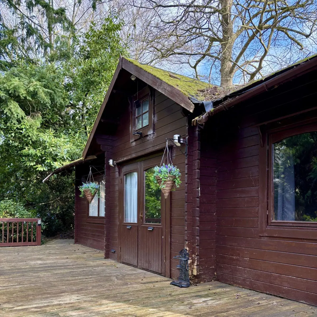 a shot of my photography studio from an angle in West Sussex