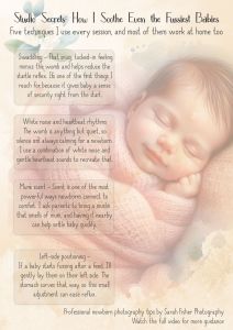 guide to baby soothing techniques