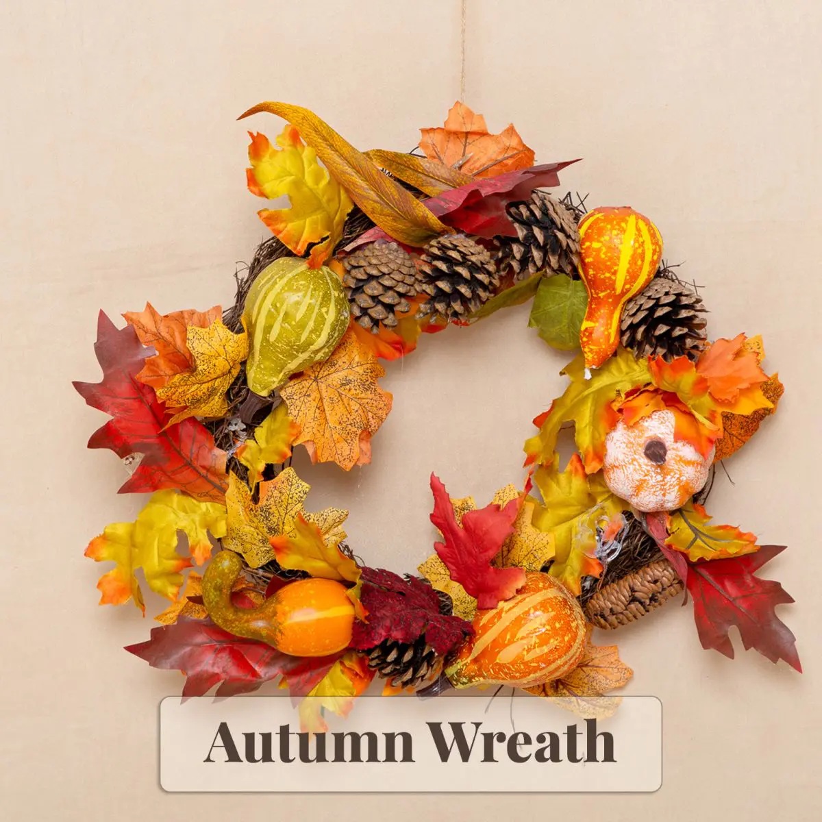 Autumn Wreath Backdrop