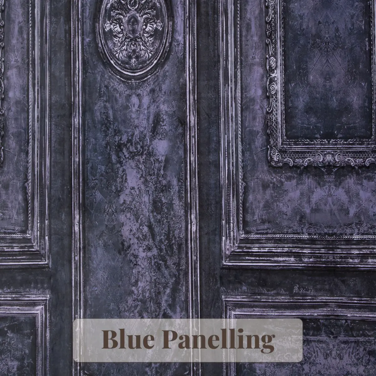 Blue Panelling Backdrop