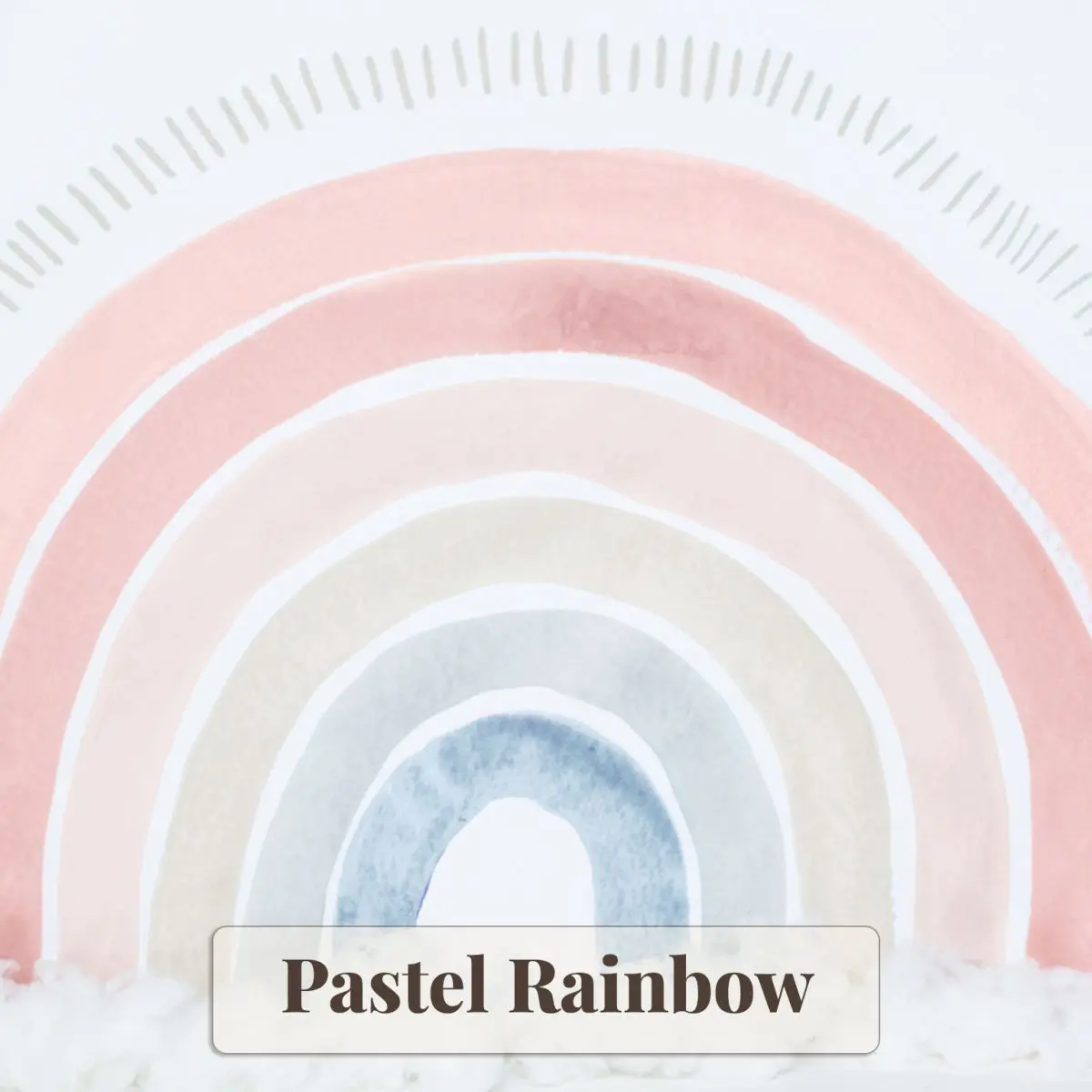 Pastel Rainbow Backdrop