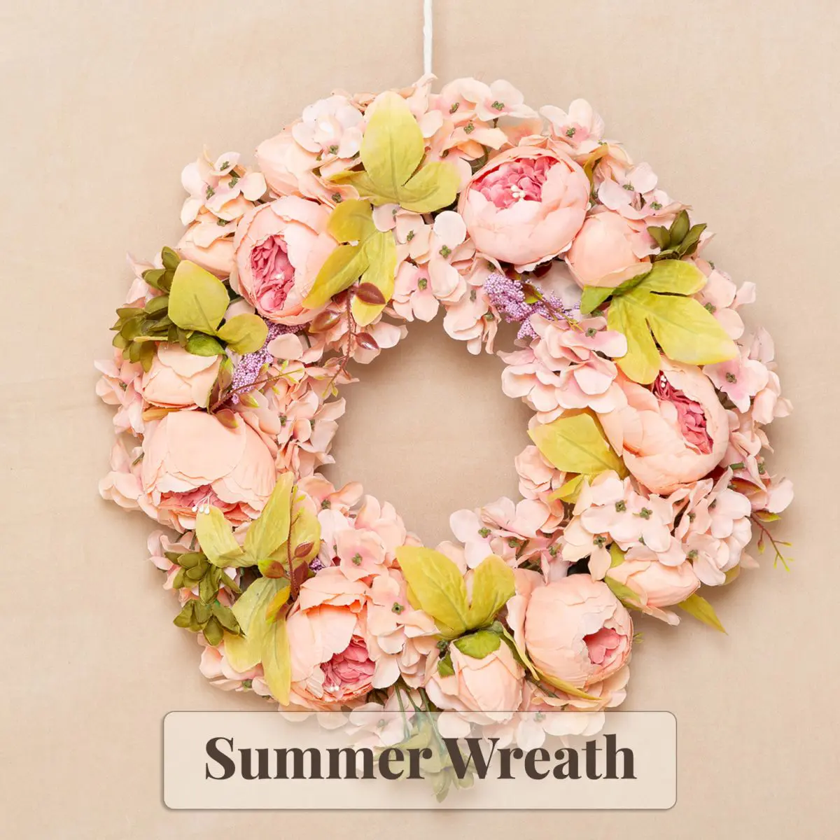 Summer Wreath Backdrop