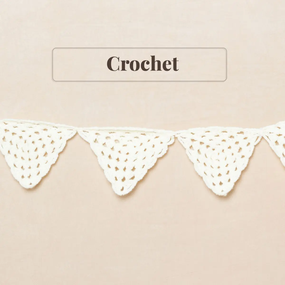 Crochet Bunting