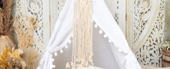 Boho Luxe Styled Studio Teepee