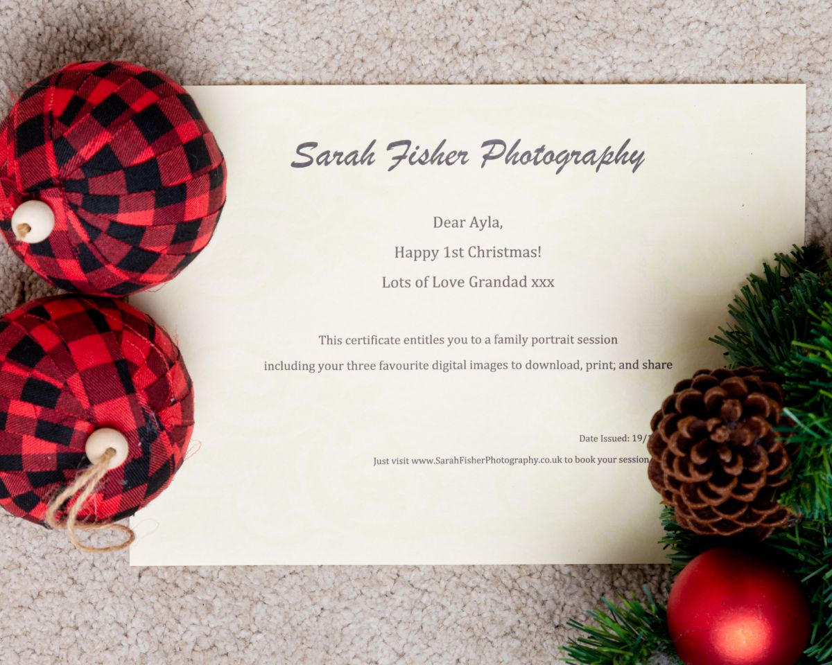 Family Photography Gift Voucher